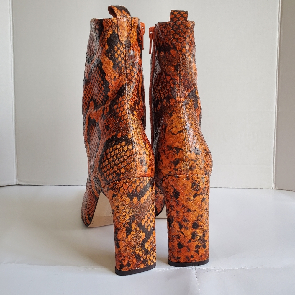 MIISTA Marcelle Snakeskin Boots 39 - Picture 11 of 15
